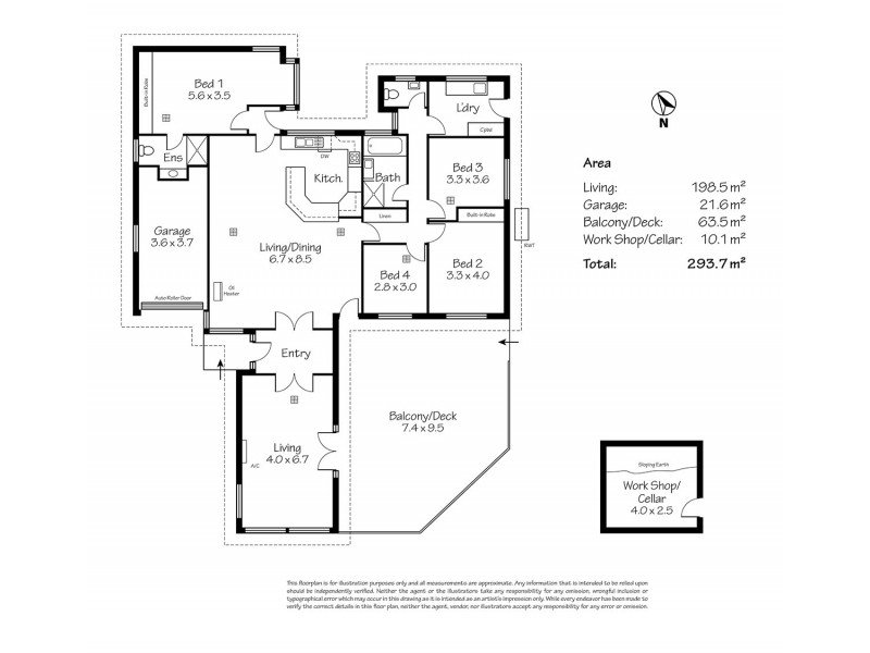 5 Hillview Road, Bridgewater SA 5155 Floorplan