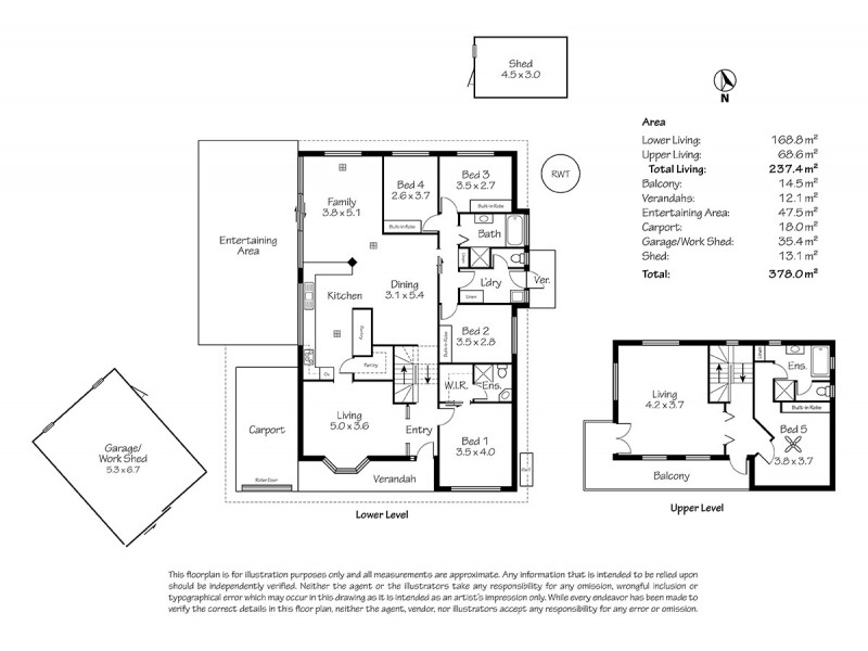 20 Nightingale Court, Oakbank SA 5243 Floorplan