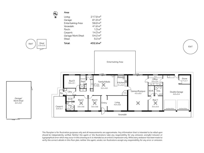 3 Ridley Avenue, Mount Barker SA 5251 Floorplan