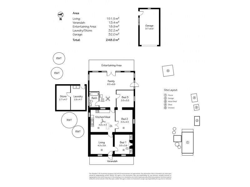 15 Manse Road, Strathalbyn SA 5255 Floorplan