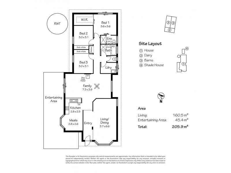 . Lafferty Road, Chandlers Hill SA 5159 Floorplan