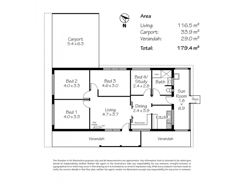 10 Railway Avenue, Bridgewater SA 5155 Floorplan