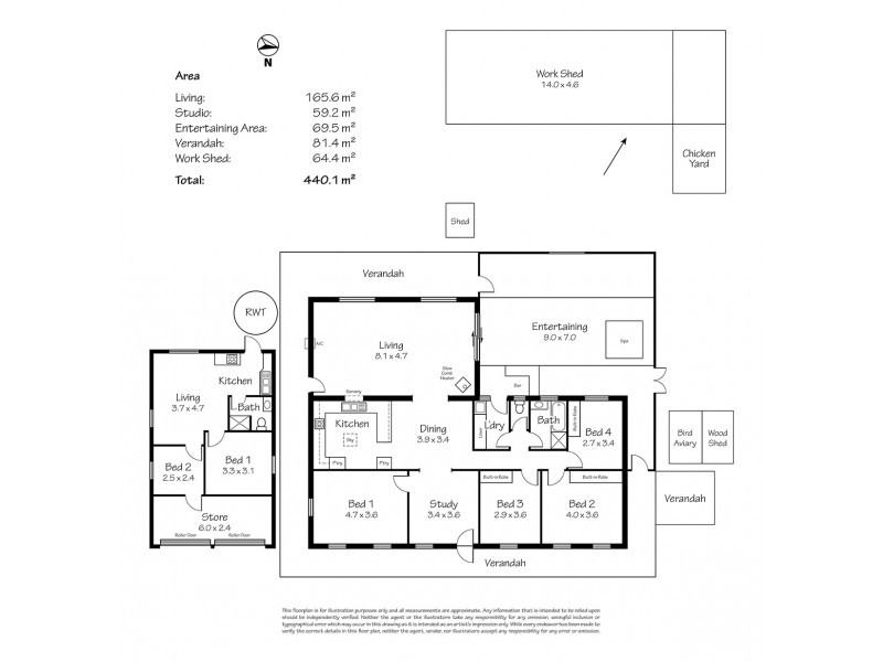 36 Mine Road, Kanmantoo SA 5252 Floorplan