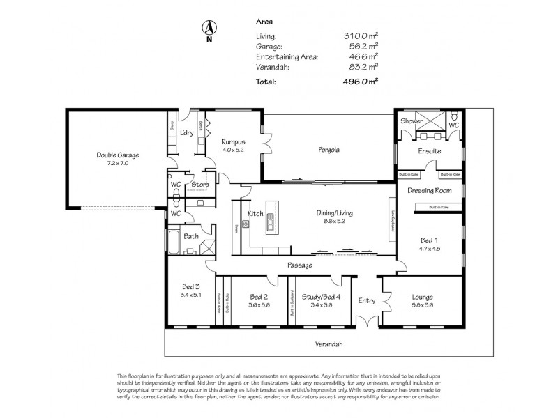 9 Waterford Avenue, Mount Barker SA 5251 Floorplan