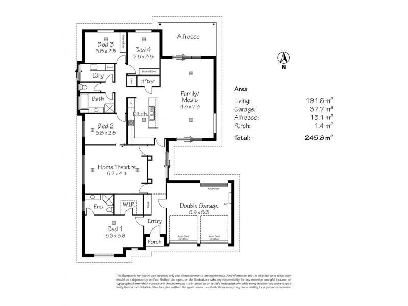 2 Barzona Street, Mount Barker SA 5251 Floorplan