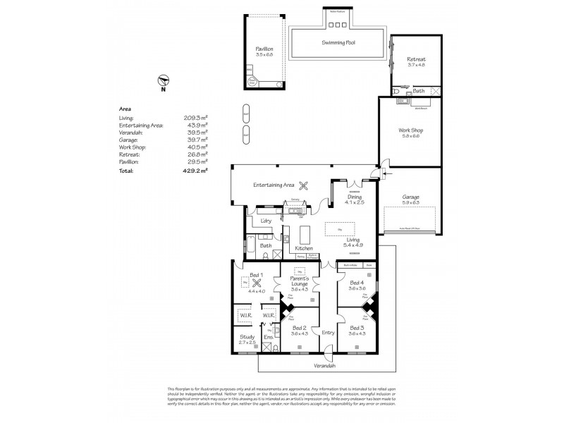 5 Hutchinson Street, Mount Barker SA 5251 Floorplan