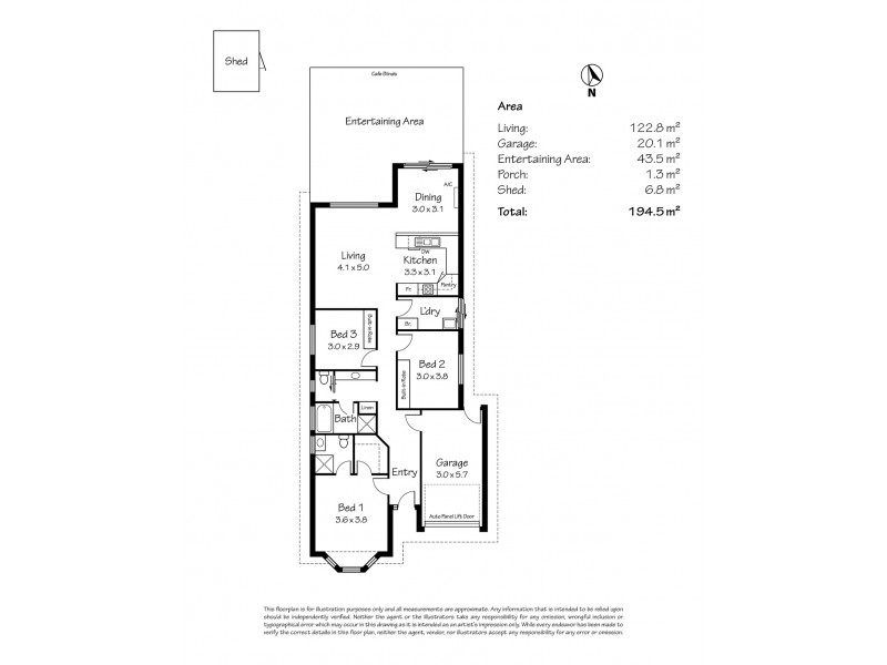 8 Parkview Drive, Mount Barker SA 5251 Floorplan