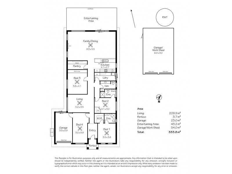 15 Hawthorn Street, Dawesley SA 5252 Floorplan