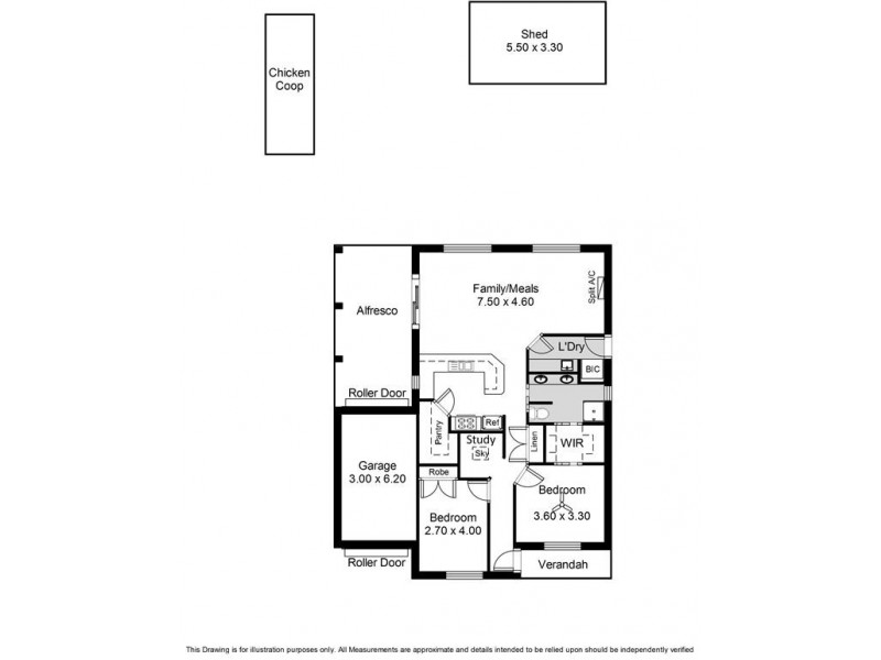 1/7 Ashbourne Road, Strathalbyn SA 5255 Floorplan