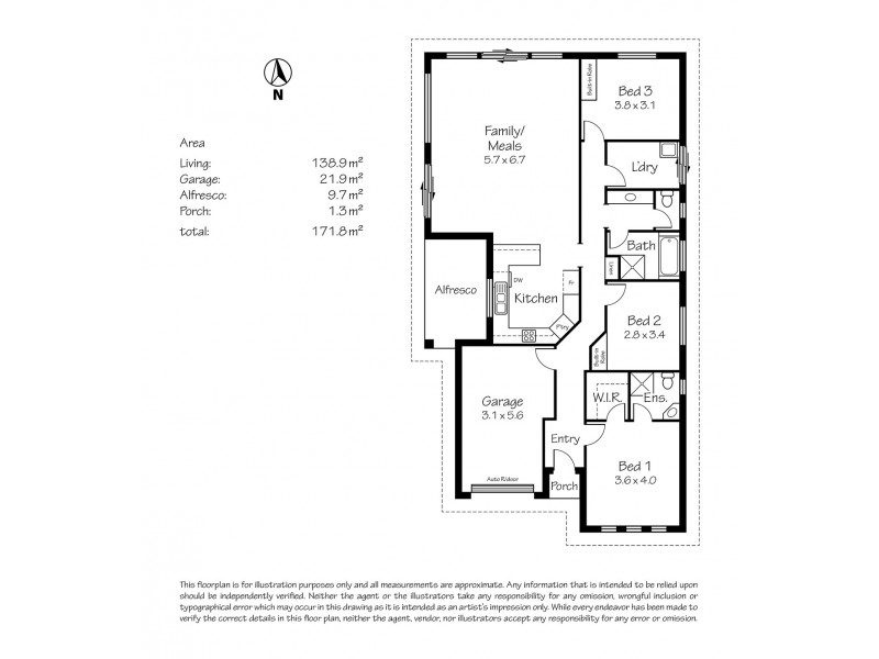 32 Carlson Street, Mount Barker SA 5251 Floorplan