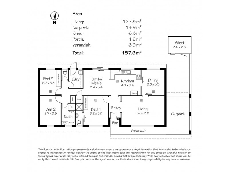 1 Mansfield Road, Mount Barker SA 5251 Floorplan