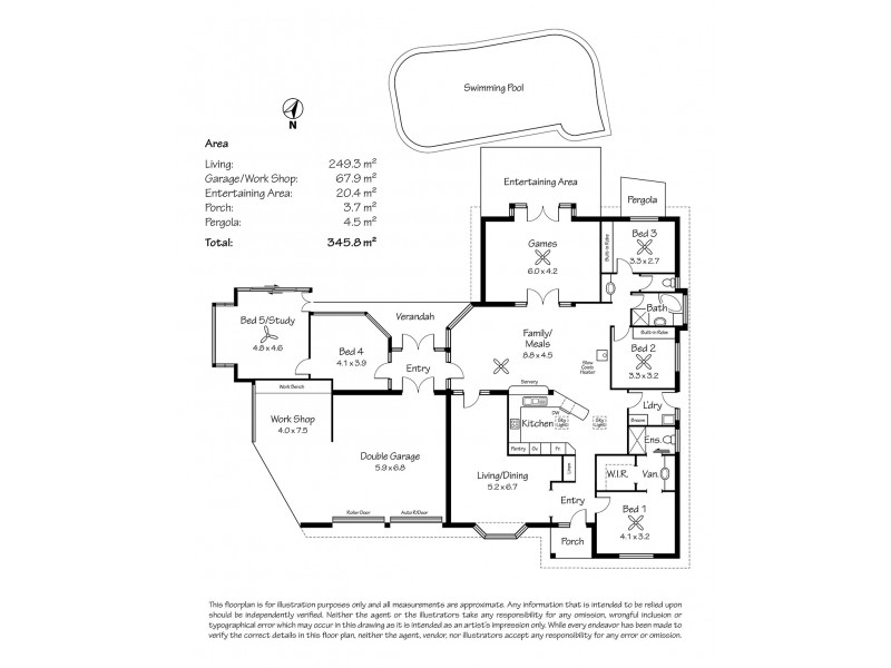 12 Acacia Street, Mount Barker SA 5251 Floorplan