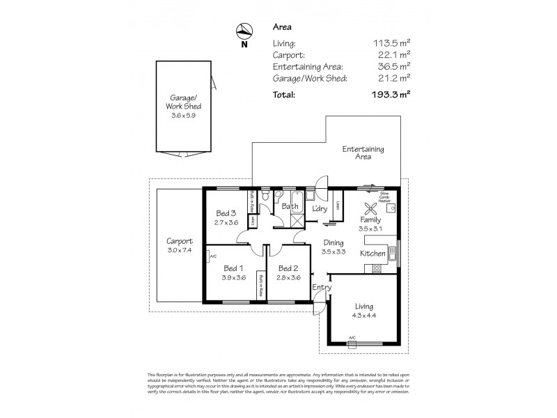21 Chapman Crescent, Mount Barker SA 5251 Floorplan