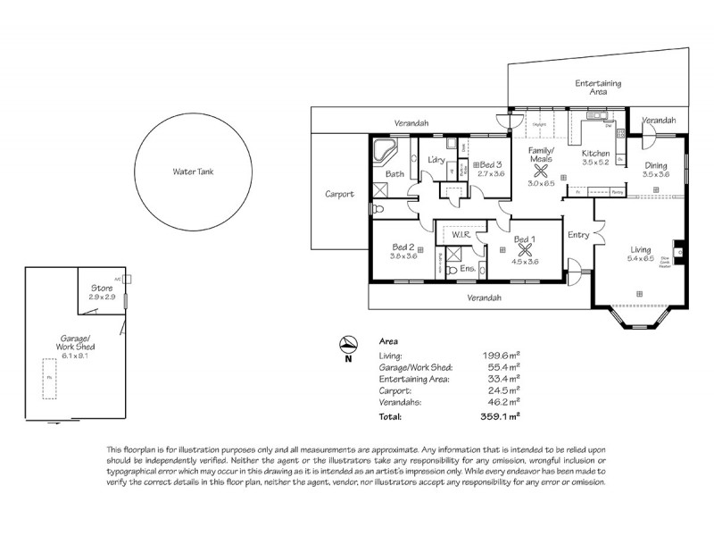2 Pochin Street, Macclesfield SA 5153 Floorplan