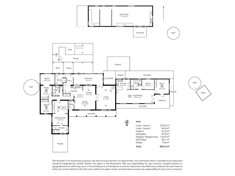 285 Burnside Road, Strathalbyn SA 5255 Floorplan