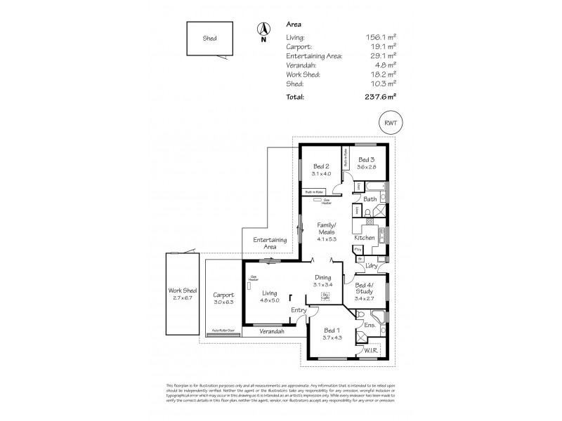 9 Trenouth Street, Bridgewater SA 5155 Floorplan