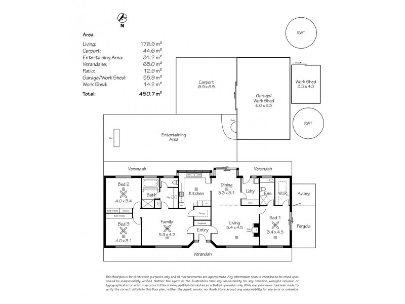 106 Angas Plains Road, Strathalbyn SA 5255 Floorplan