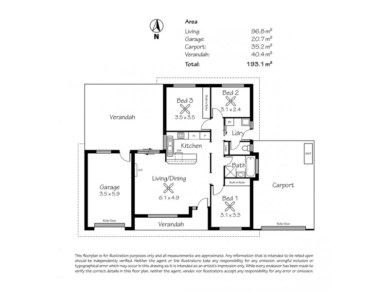 6 Packard Street, Nairne SA 5252 Floorplan