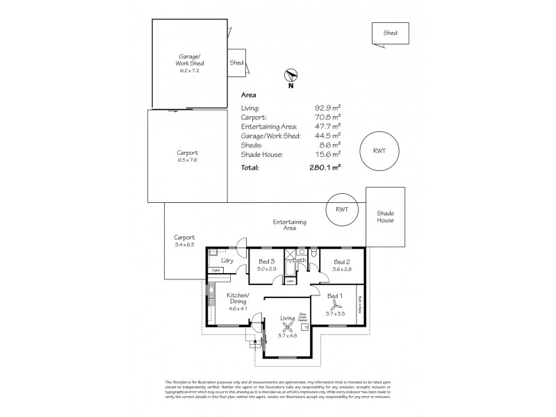 13 Poplar Crescent, Mount Barker SA 5251 Floorplan