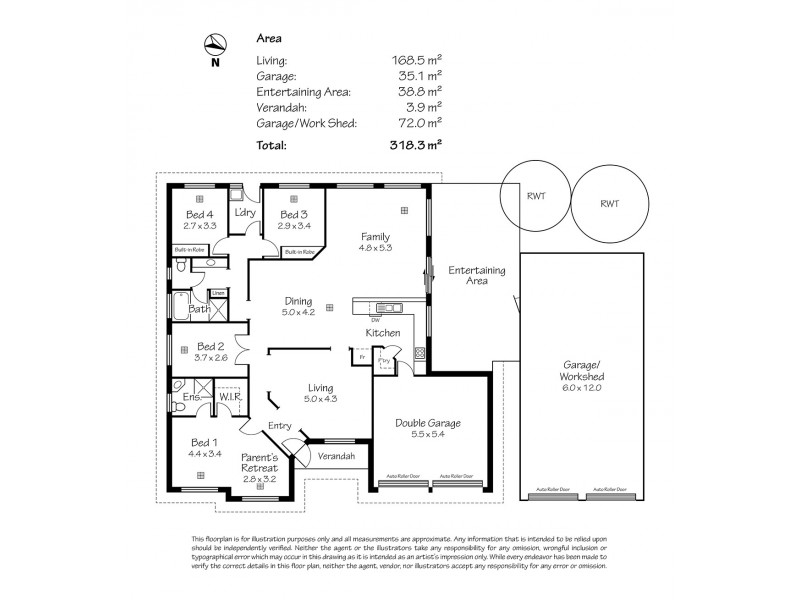 22 Cunliffe Street, Macclesfield SA 5153 Floorplan