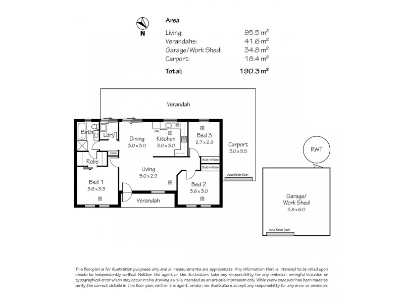 35A Myall Avenue, Murray Bridge SA 5253 Floorplan