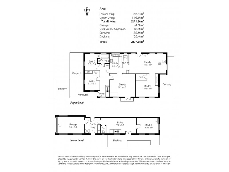 1 Renown Avenue, Crafers West SA 5152 Floorplan