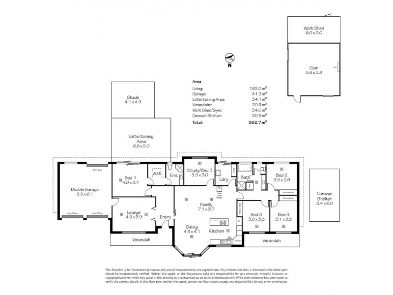 8 Burnbank Way, Mount Barker SA 5251 Floorplan