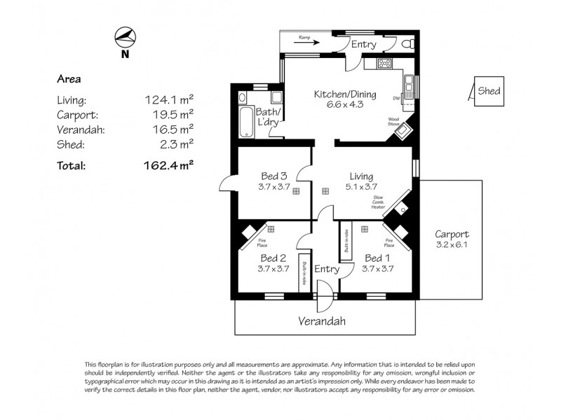 1/17 Albert Road, Mount Barker SA 5251 Floorplan