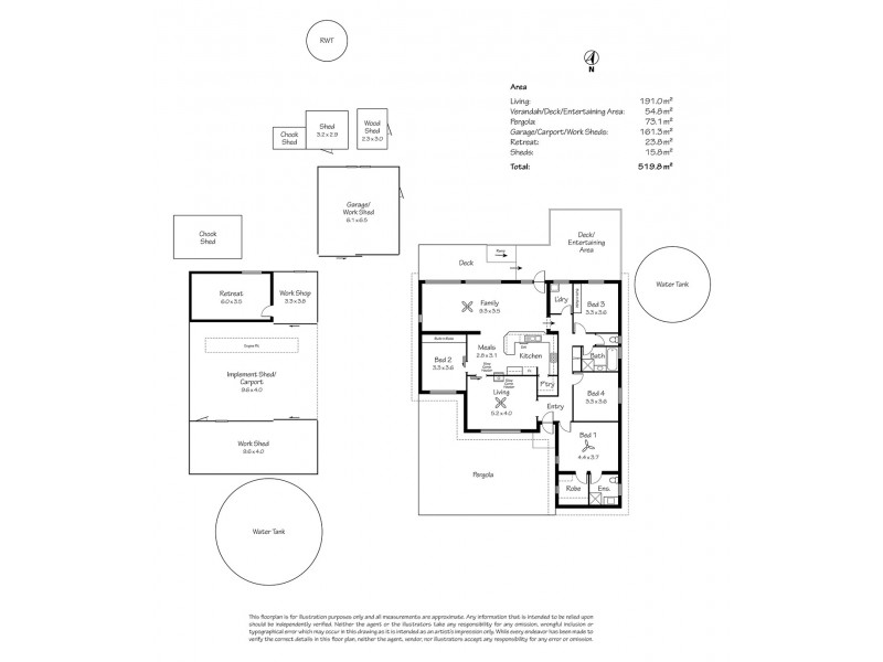 155 Macclesfield Road, Macclesfield SA 5153 Floorplan