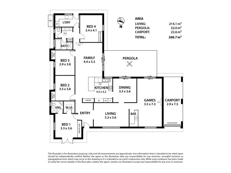 11 Boucaut Court, Mount Barker SA 5251 Floorplan