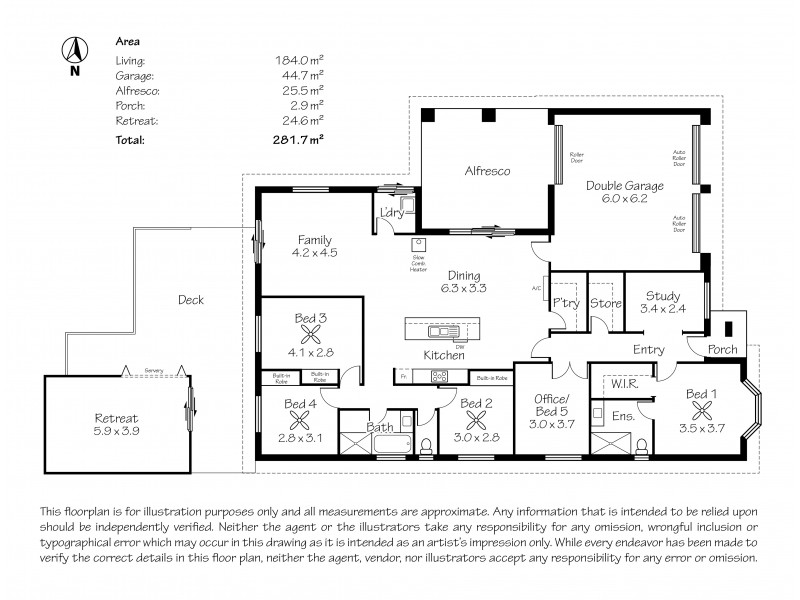 16 Shetland Court, Nairne SA 5252 Floorplan