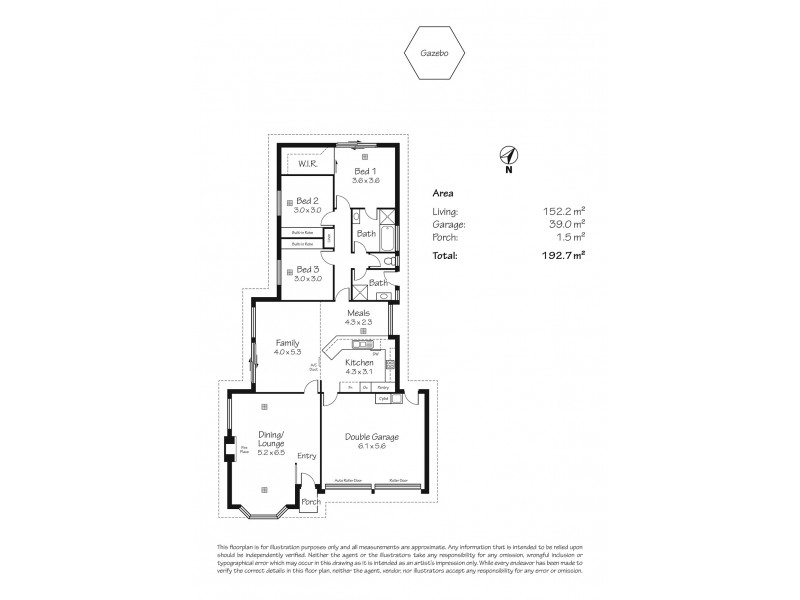 10 Melrose Ave, Stirling SA 5152 Floorplan