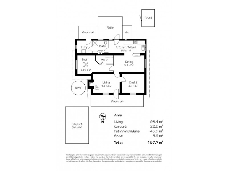 21A Story Street, Milang SA 5256 Floorplan