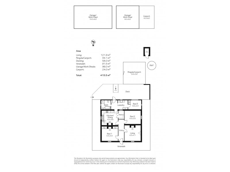 5 Luard Street, Milang SA 5256 Floorplan