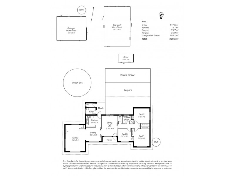 138 Old Mount Barker Road, Echunga SA 5153 Floorplan