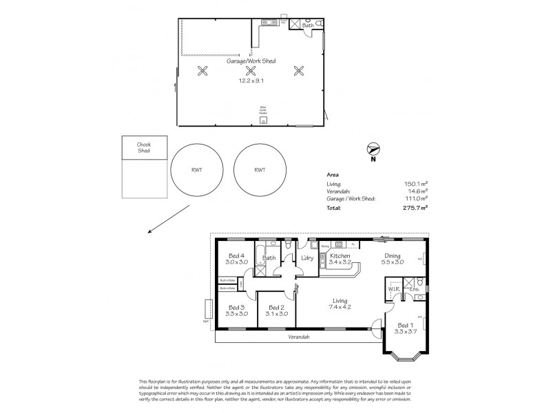 9 Harrogate Road, Harrogate SA 5244 Floorplan