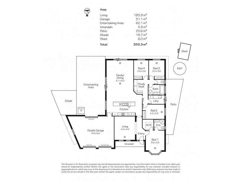 24 Rouse Court, Nairne SA 5252 Floorplan