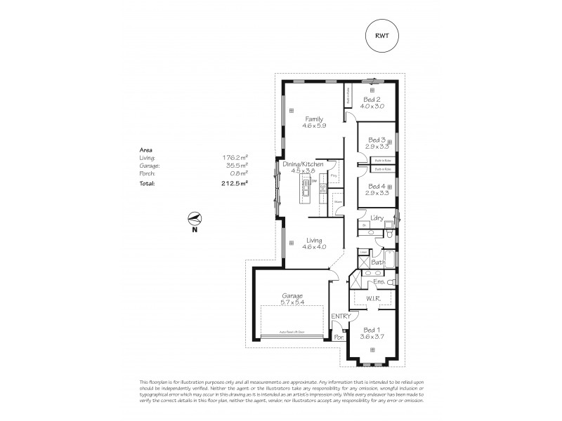 37 Barker Road, Mount Barker SA 5251 Floorplan