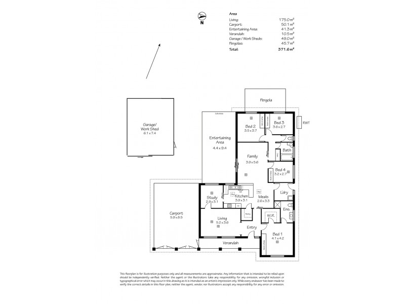 87 Woodside Road, Nairne SA 5252 Floorplan