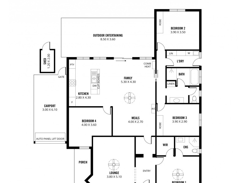 6 Avenue Road, Strathalbyn SA 5255 Floorplan
