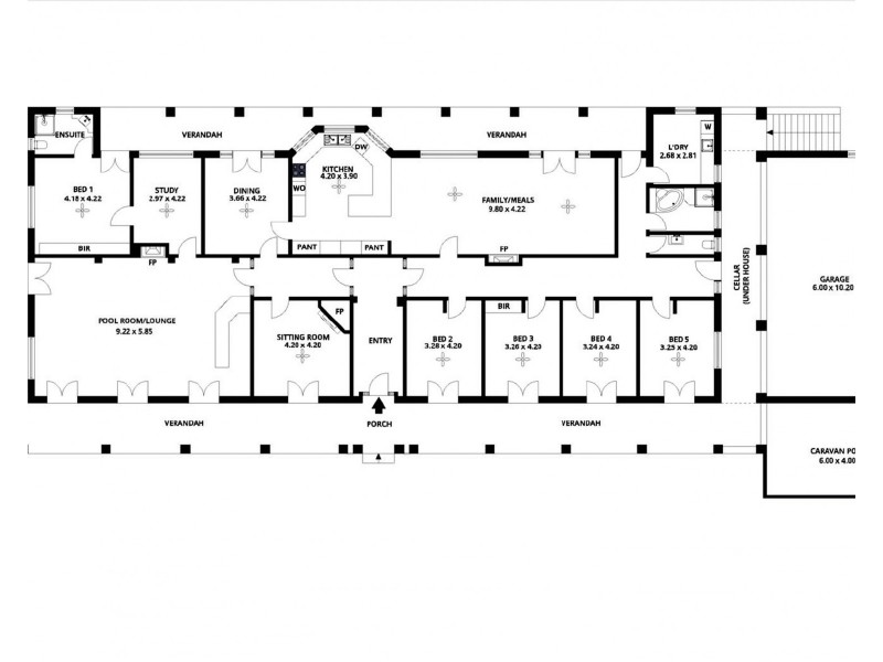 96 Burns Road, Inglewood SA 5133 Floorplan