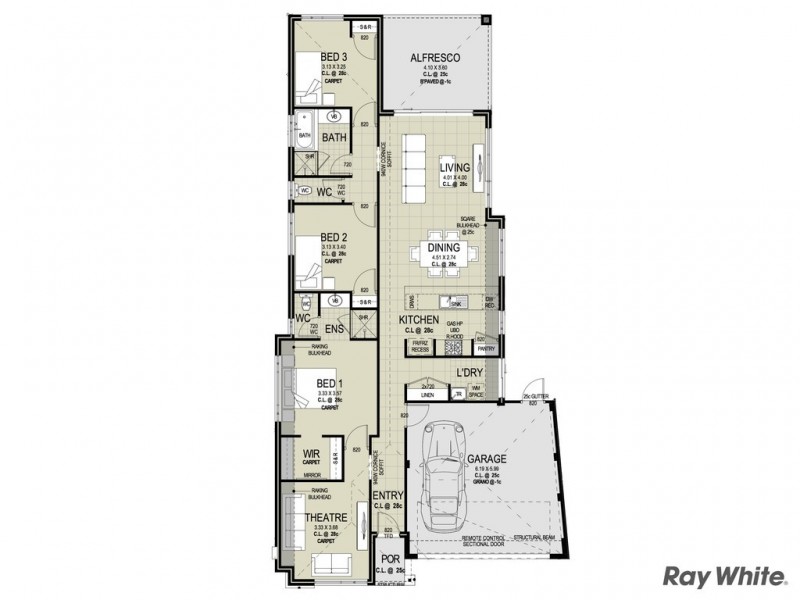 20A Rochester Avenue, Beckenham WA 6107 Floorplan