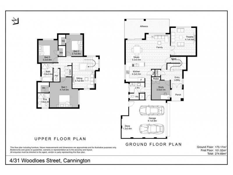 4/31 Woodloes Street, Cannington WA 6107 Floorplan