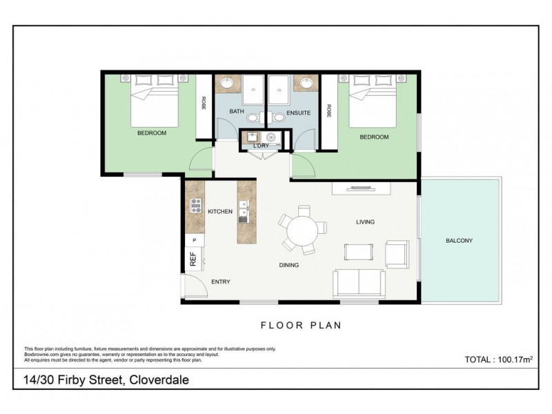 14/30 Firby Street, Cloverdale WA 6105 Floorplan