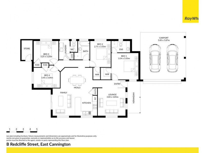 40B Redcliffe Street, East Cannington WA 6107 Floorplan