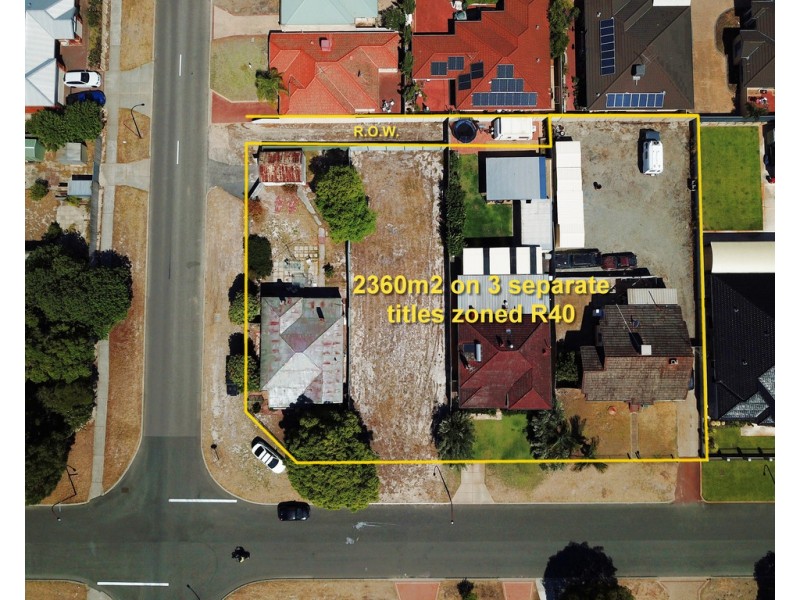 36, 40 and 42 Coolgardie Street, Bentley WA 6102