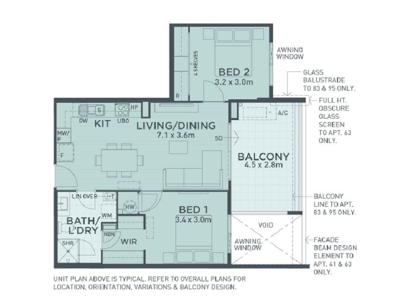 63/1 Kennedy Street, Maylands WA 6051 Floorplan