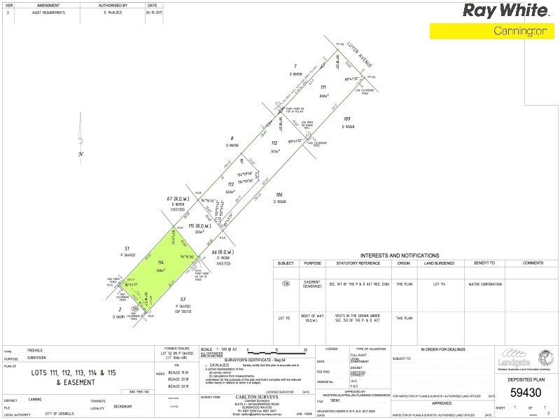 Lot 114 Farnaby Lane, Beckenham WA 6107