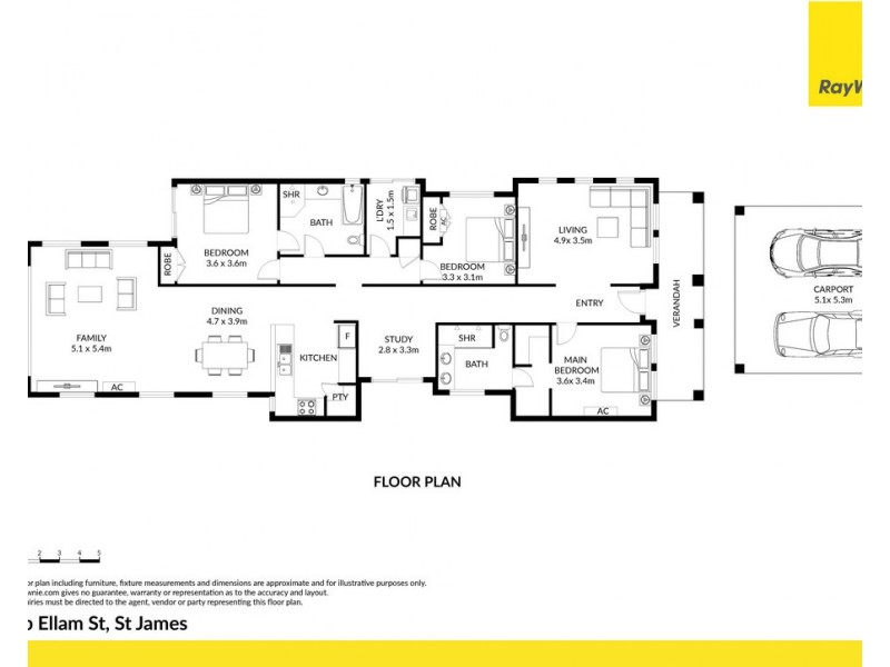 42b Ellam Street, St James WA 6102 Floorplan