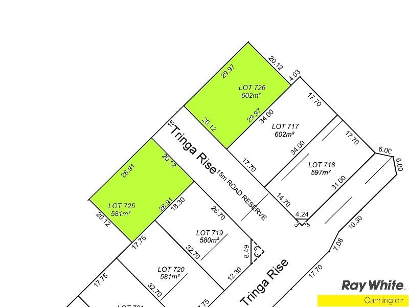 Lot 725 and 726 Tringa Rise, East Cannington WA 6107
